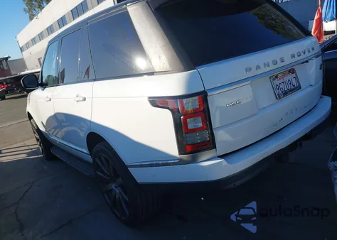 2016 Land Rover Range Rover 3.0L V6 Supercharged Hse из США, поврежденный, VIN SALGS2VFXGA273882